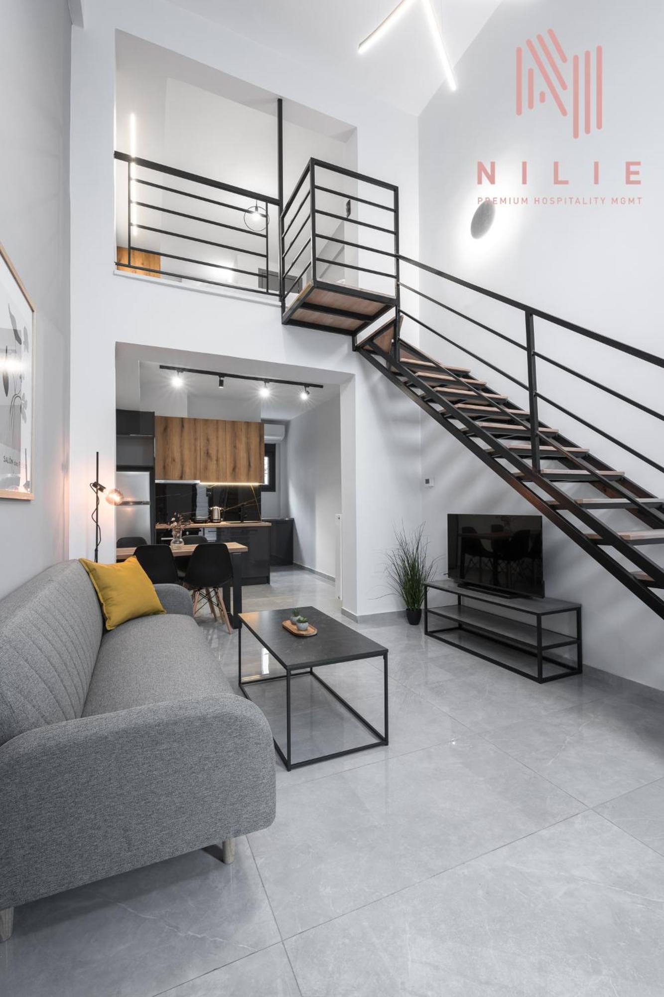 Ferienwohnung Railway Lofts, Nilie Hospitality Mgmt Thessaloniki Exterior foto